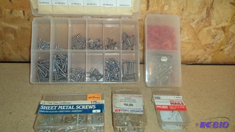 Assortment of screws etc..
