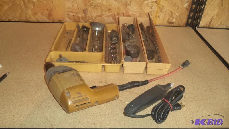 Electric Drill and Engraver.