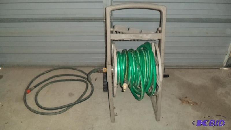 Hose Reel With Hose