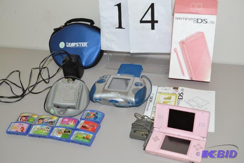 lot 14 image: Leapster, Nintendo DS