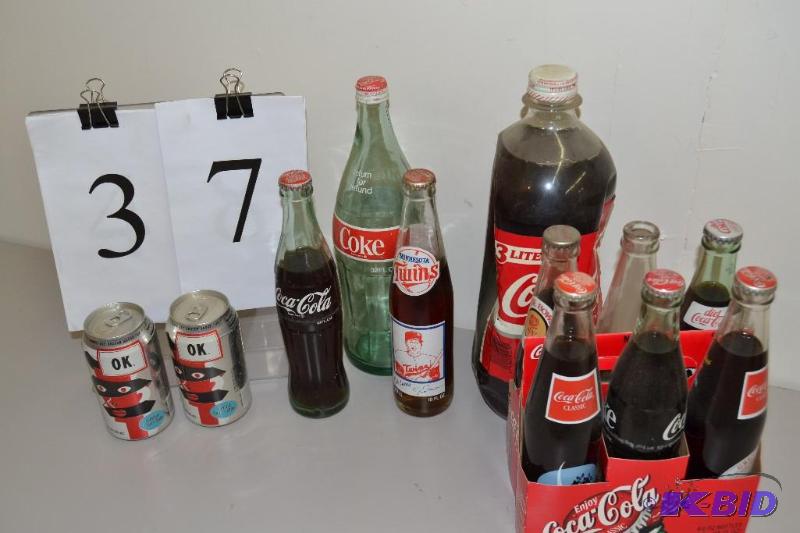 lot 37 image: Coke Collectables