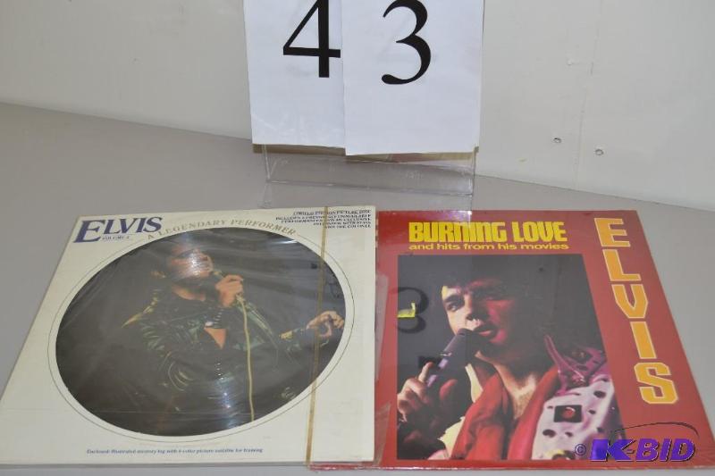 lot 43 image: Elvis records