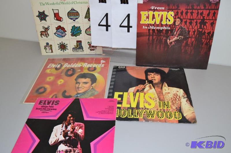 lot 44 image: Elvis records