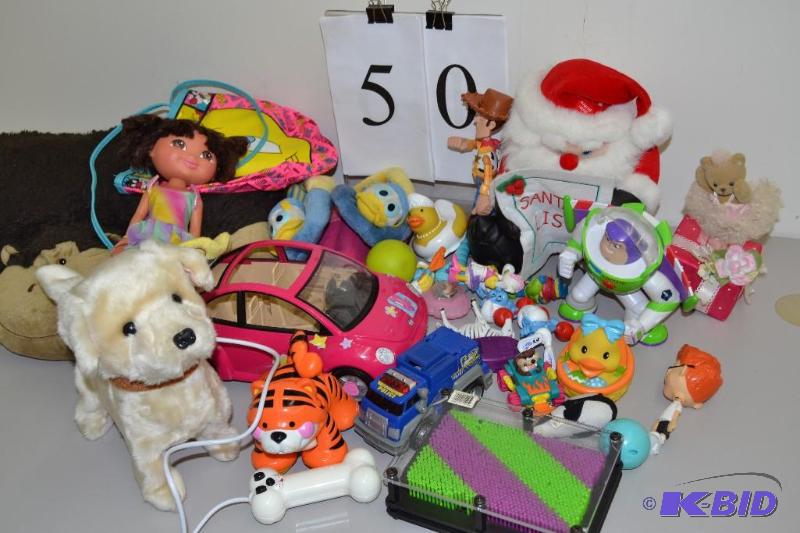 lot 50 image: Lot of Toys
