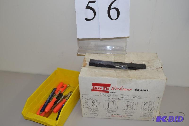 lot 56 image: Nut drivers & shims