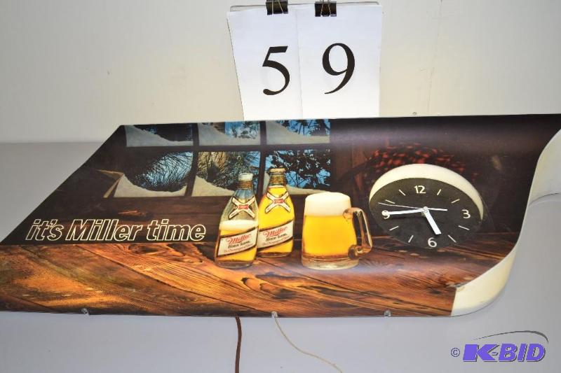 lot 59 image: Miller clock