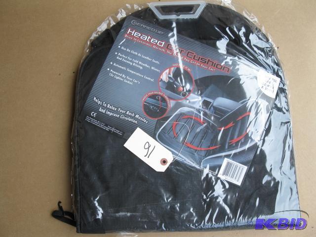 Heated car cushion, new...