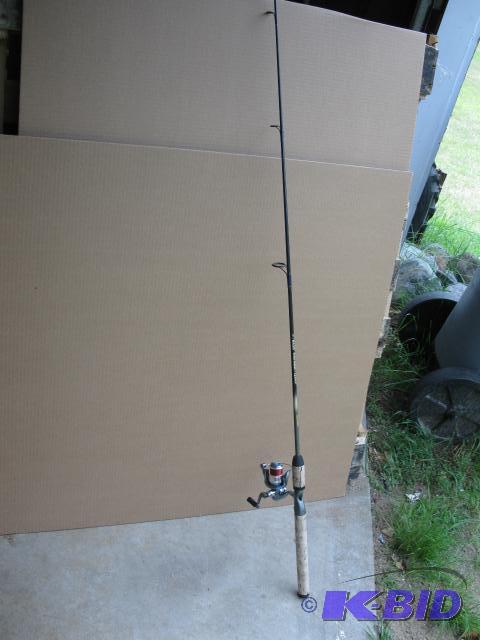 Abu Garcia reel and Bass Pro Tour Quantum rod...