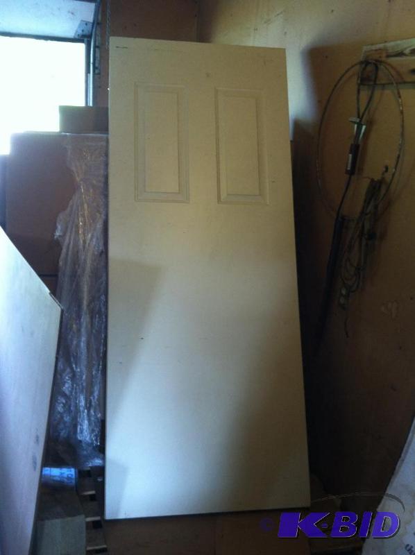 Blank metal clad door, 32&quot wide...
