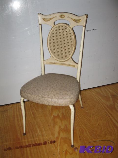 Ornate chair. Needs one screw in bottom to he...