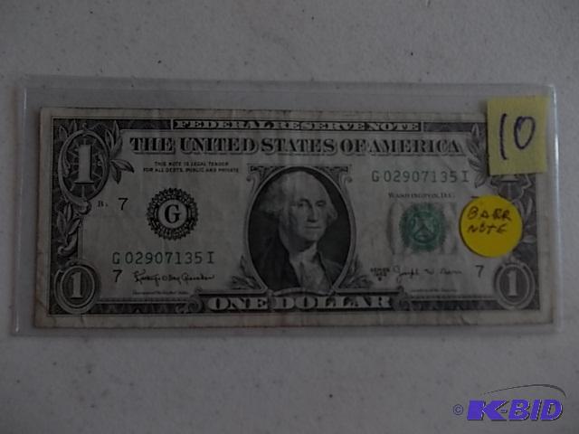 1963 B Federal Reserve Barr Note...
