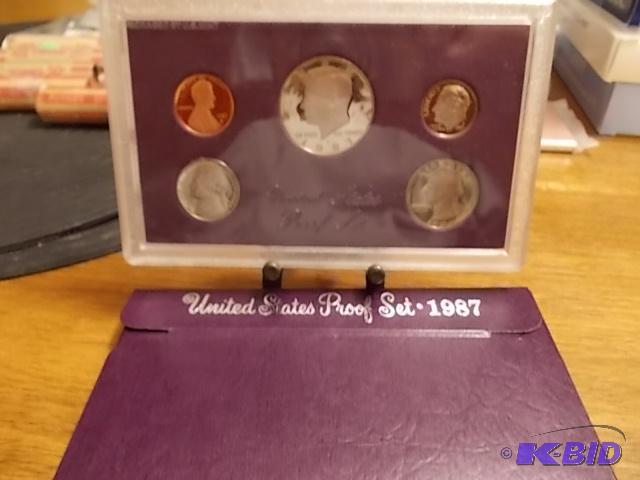 1987 US Proof Set...