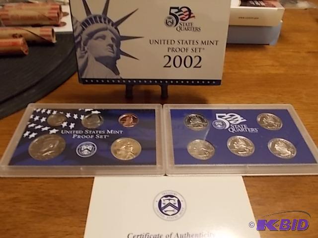 2002 US Proof Set Including State Quarters...