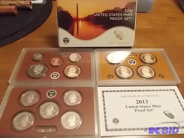 2013 US Proof Set Including State Quarters &a...