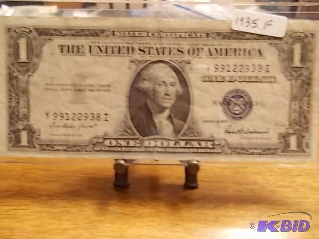 One Dollar Silver Certificate - Series 1935 F...