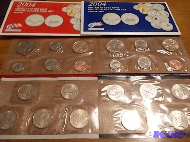 2004 US Mint Set P &amp D...