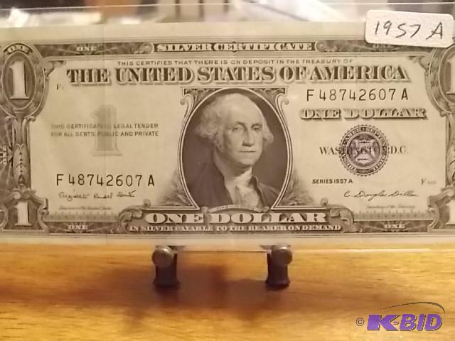 One Dollar Silver Certificate - Series 1957 A...