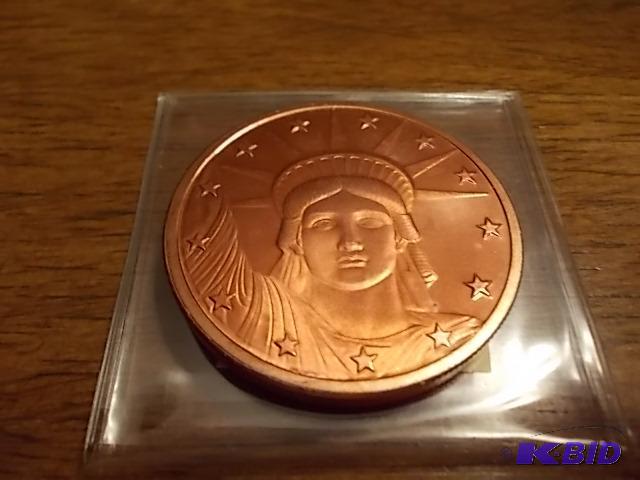 1-Oz Copper Round .999 Fine...