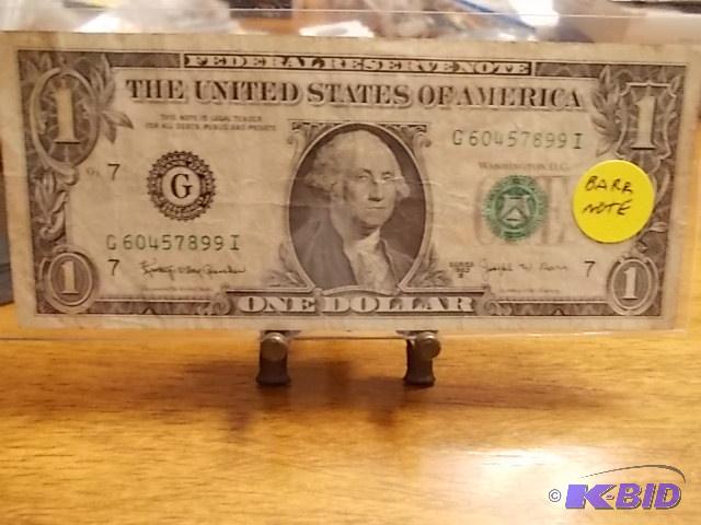 1963 B Federal Reserve Barr Note&nbsp...