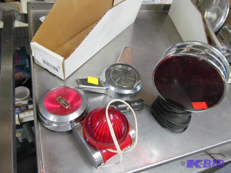 lot 34 image: lot of 4 vintage auto items