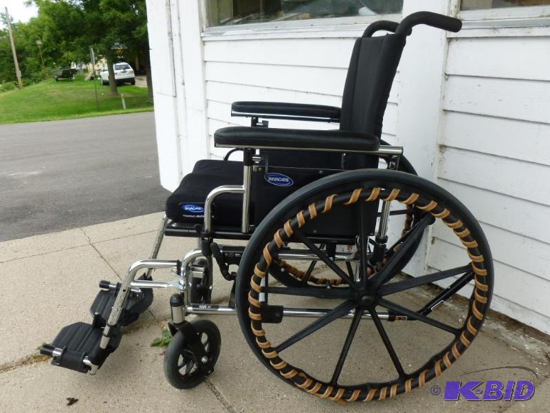 lot 6 image: Invacare Manual Wheelchair Model 9000 XT, ver...