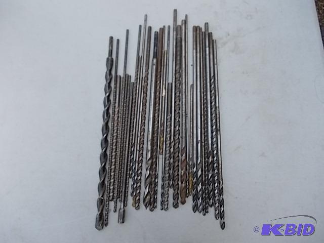 Large Lot Of Drill Bits - Regular &amp Mason...