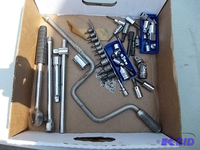 12 Inch Drive Ratchets, Extensions, Torx Soc...