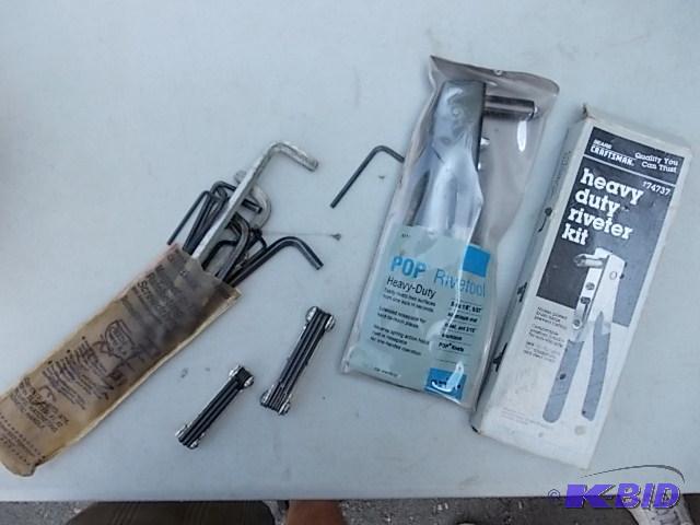 2-Rivet Guns (Craftsman, Black &amp Decker),...