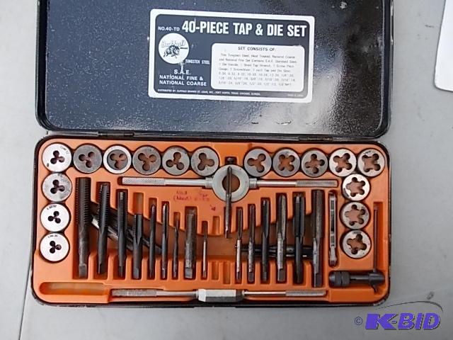 40-Piece ASE Tap &amp Die Set (Fine &amp Co...