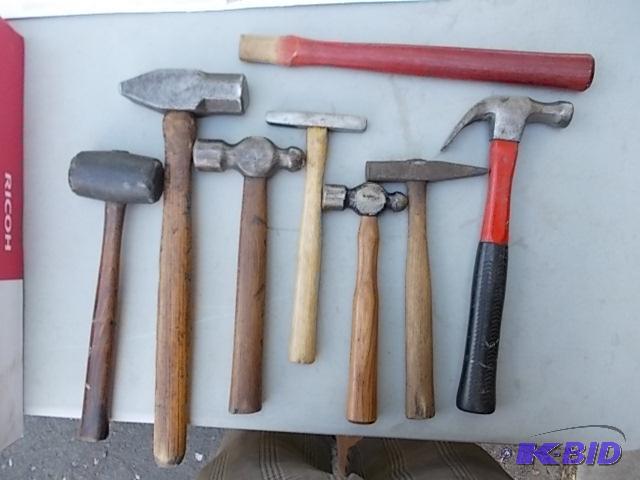 7-Hammers With 1-Extra Handle...
