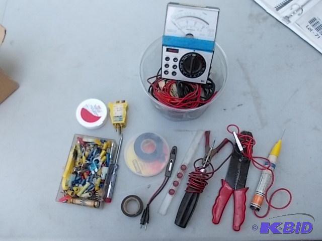 Ohm Meter, Test Light, Electrical Related...