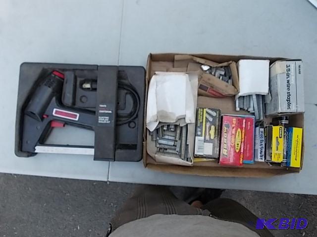 Electric Stapler &amp Large Lot Of Assorted ...