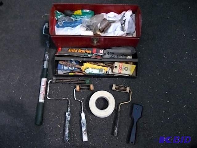 Rollers, Scrapers, Brushes, Tape, Other Suppl...