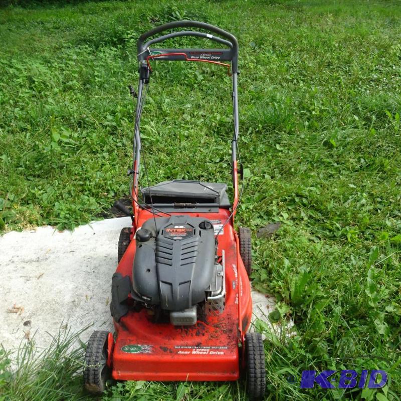 sscotts 3 speed rear wheel drive lawn mower. ...