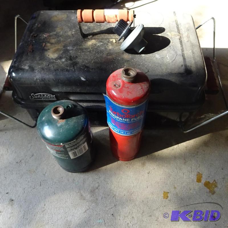 portable propane grill...
