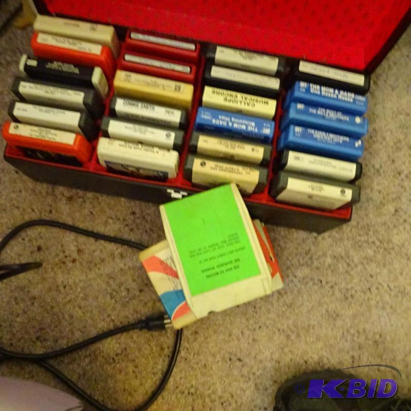 Vintage 8 track tapes...