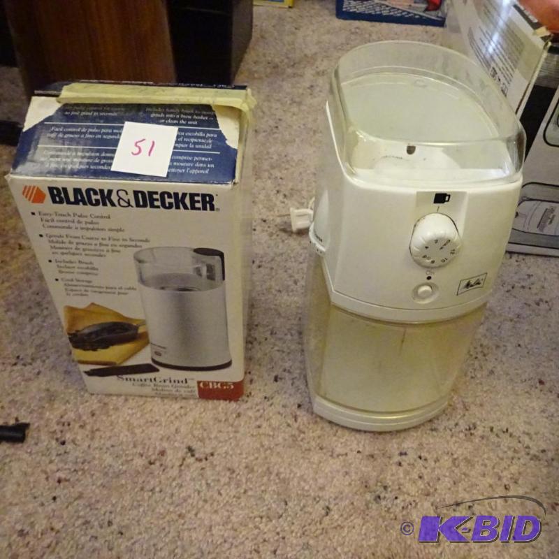 2 electric coffee bean grinders...