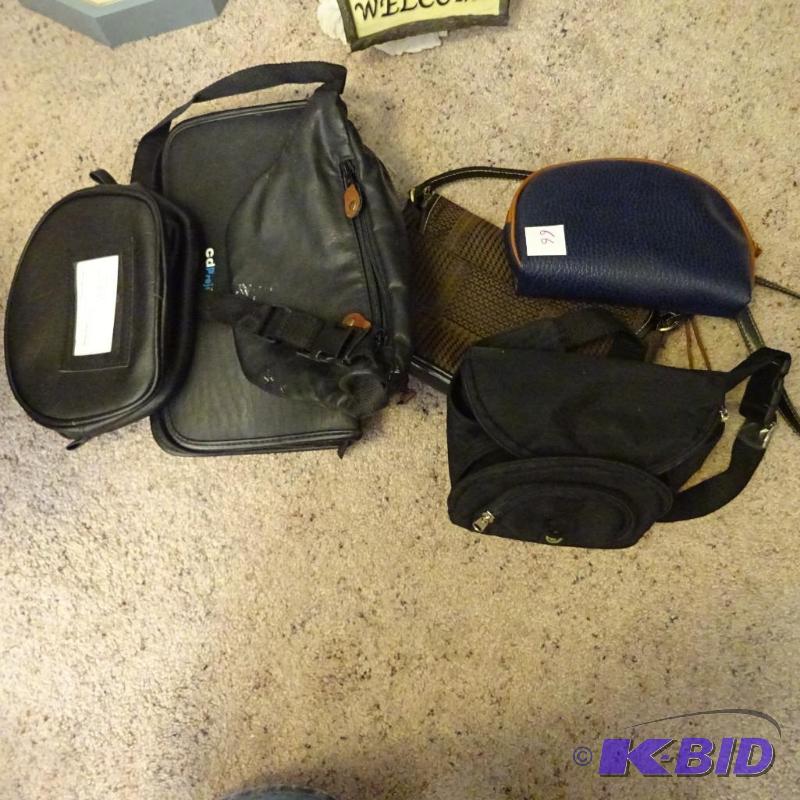 misc hand bags and fanny packs...