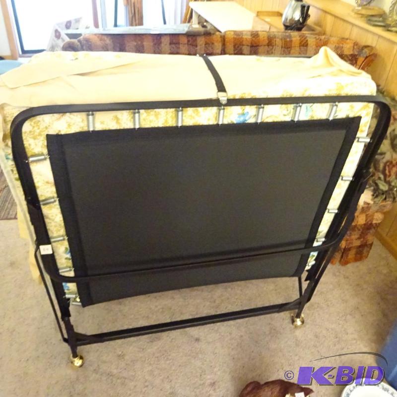 like new. Single fold up bed. Great for extra...