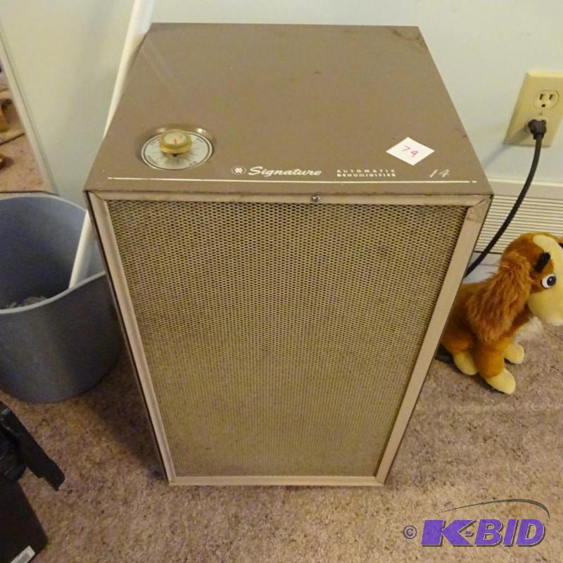 signature automatic dehumidifier. 14. works...