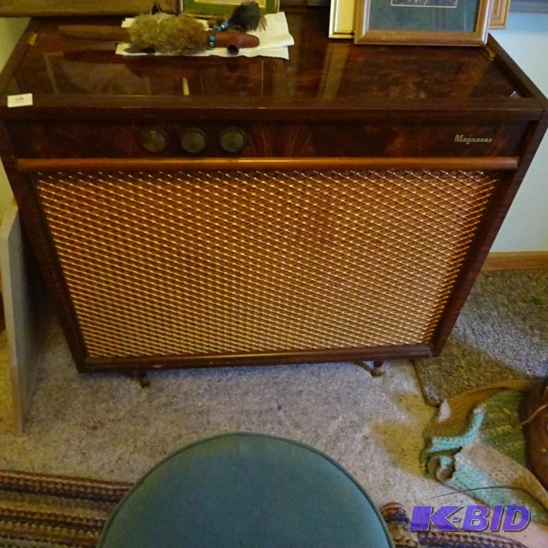 Magnauot stereo cabinet. All the guts are pul...