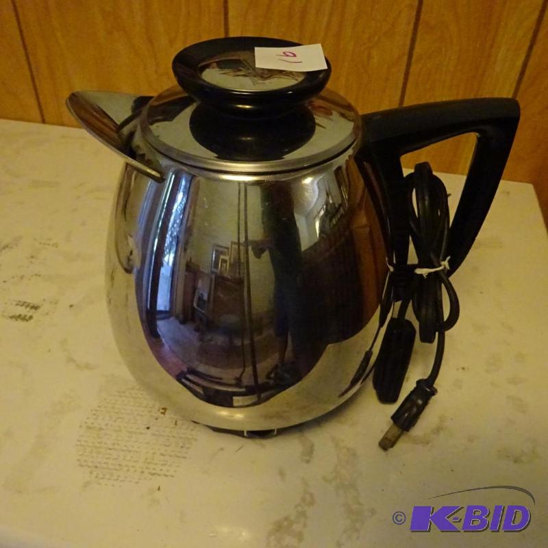 electric coffee pot...