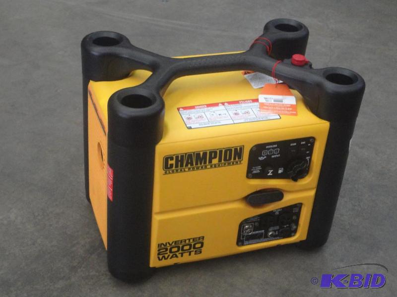New Champion Gas-Powered Inverter Generator, ...