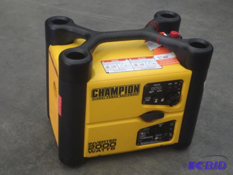 New Champion Gas-Powered Inverter Generator, ...