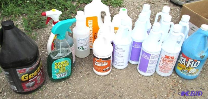 mixed lot of sana-clean tub tile, grez- off, ...