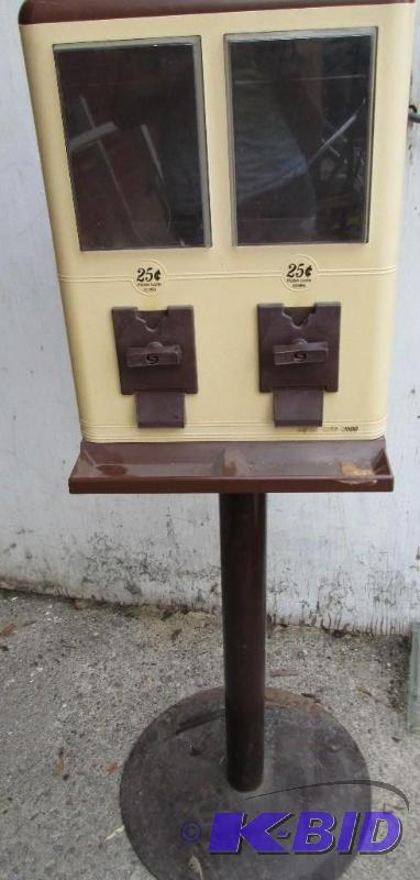 Seaga corporation 2 section vending machine...