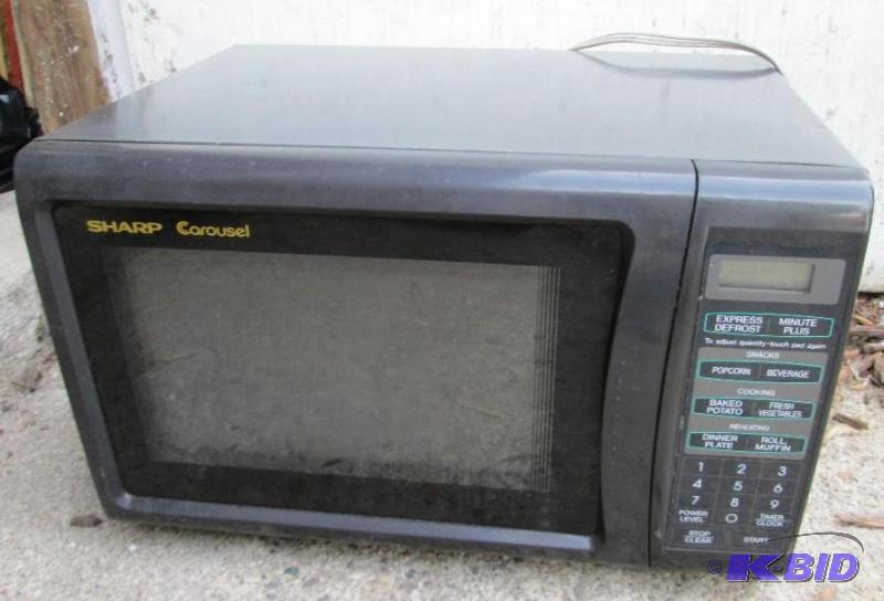 sharp carousel mirowave...