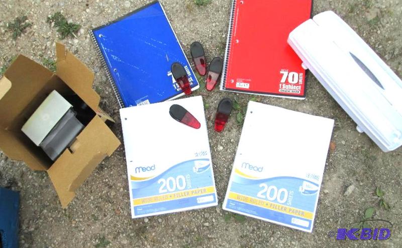 mixed office supplies...