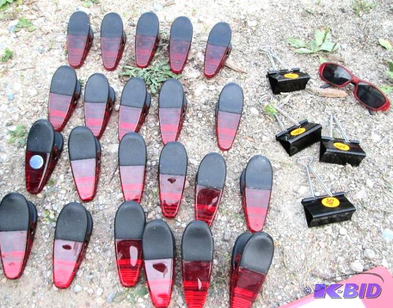 mixed lot magnetic clips, office clips, kids ...
