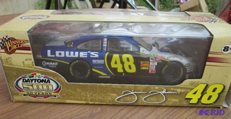 Jimmie Johnson replica car, Daytona 500 50 ye...